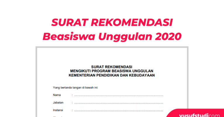 Featured image of post Contoh Surat Rekomendasi Dari Nu Contoh surat permohonan rekomendasi nu