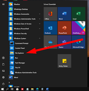 Cara Membuka File Explorer Di Windows 10