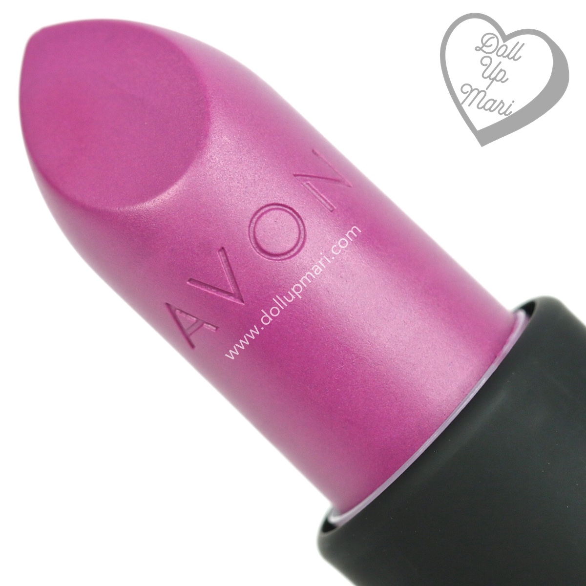 AVON Perfectly Matte Lipstick (Hot Plum) Review, Swatch, Price Doll