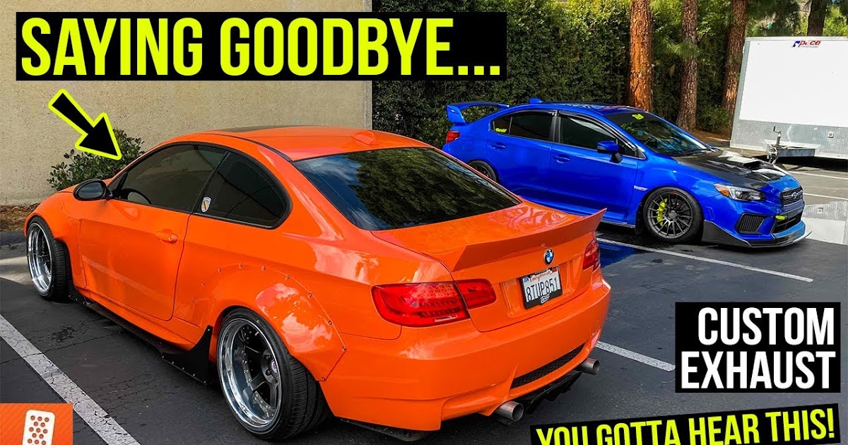 Building a Custom Exhaust for the BMW E92 335i