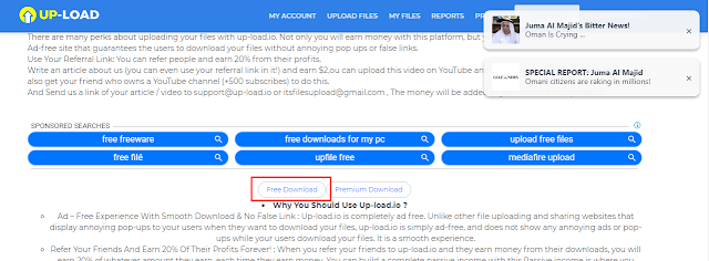 How to Download Files From Up-load.io Easily - qasimtricks.com