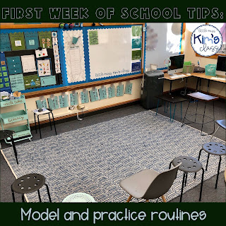 Tips for the First Week of School in a Special Education Classroom