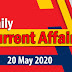 Kerala PSC Daily Malayalam Current Affairs 20 May 2020