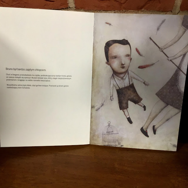 „Bruno. Chłopiec, który nauczył się latać”, Nadia Terranova, Ofra Amit, Wydawnictwo Format „Bruno. Chłopiec, który nauczył się latać”, Nadia Terranova, Ofra Amit, Wydawnictwo Format