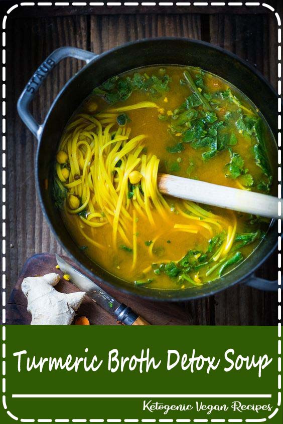 Turmeric Broth Detox Soup ALL RECIPE FOODS