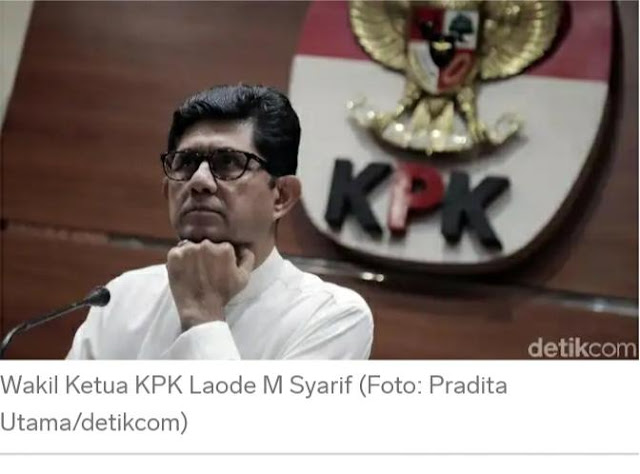 Laode Syarif: Revisi UU KPK Diam - diam Untuk Bohongi Rakyat September 6, 2019