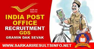 India Post office Recruitment 2021, India Post GDS Results Post office Recruitment 2021, India Post GDS Results