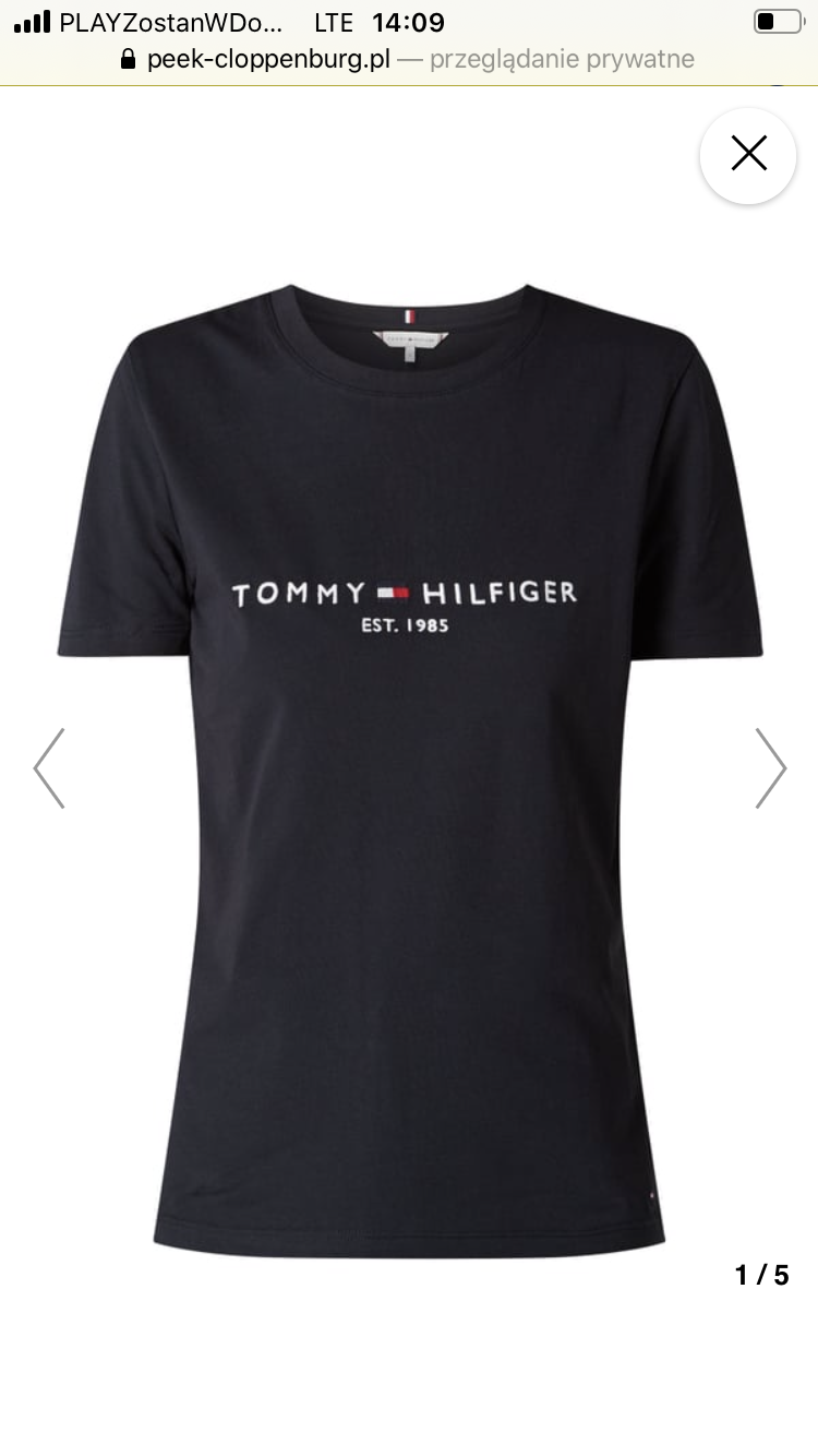 KOSZULKA TSHIRT DAMSKI TOMMY HILFIGER 1985
