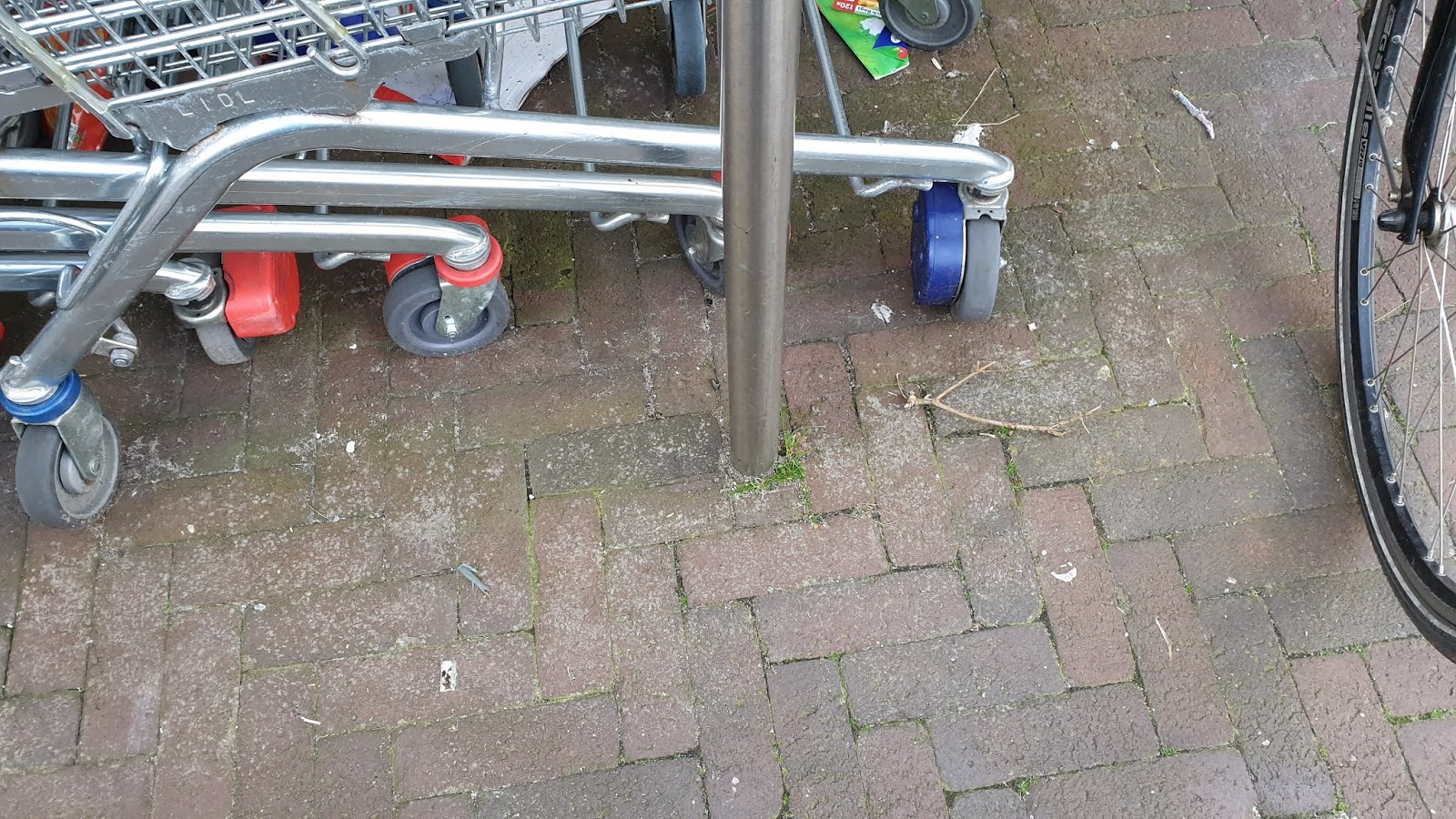 The blog Shopping trolley lock