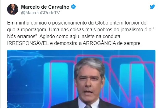 Dono da RedeTV chama Globo Irresponsavel