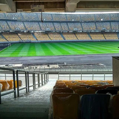 Gambar Wajah Baru Stadium Bukit Jalil 2017