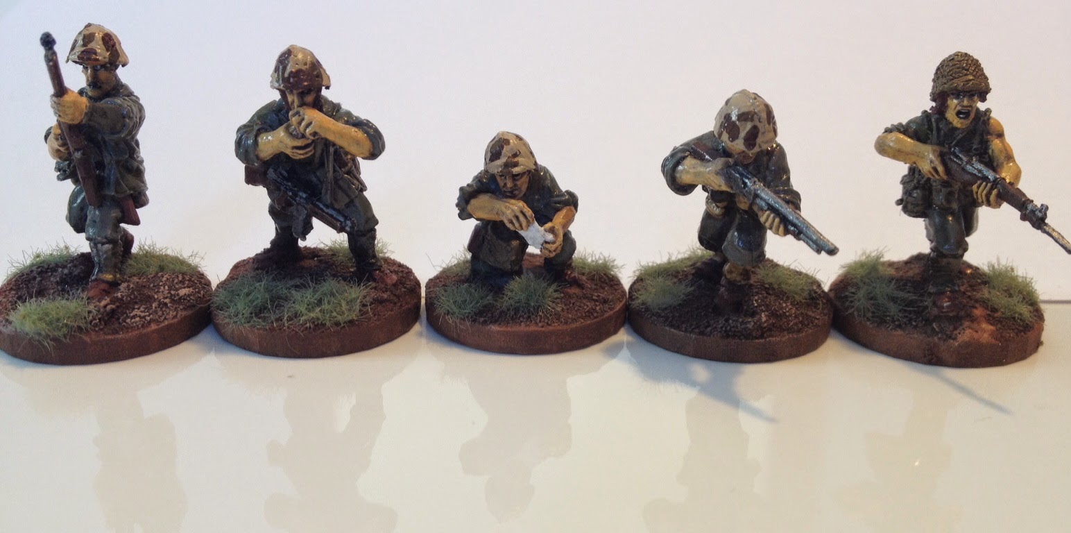 AMERICAN WARGAMERS ASSOCIATION Painted Bolt Action World War 2 USMC
