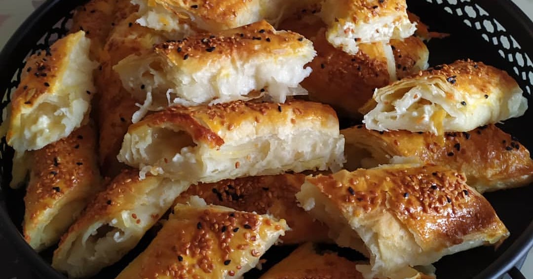 Çıtır Sodalı Peynirli Dilim Börek Pratik Tarifim