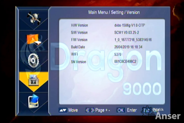 Dragon 9000 Extreme Iptv New Software By USB