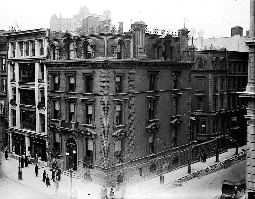 Daytonian in Manhattan The Lost 1869 Gould Mansion 579 Fifth Avenue