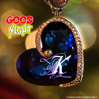 K letter good night images