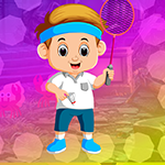 Games4King - G4K Badminton Playing Boy Escape Game