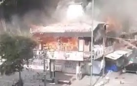 Buruh Bakar Resto Legian, Jakarta Makin Malam Makin Panas