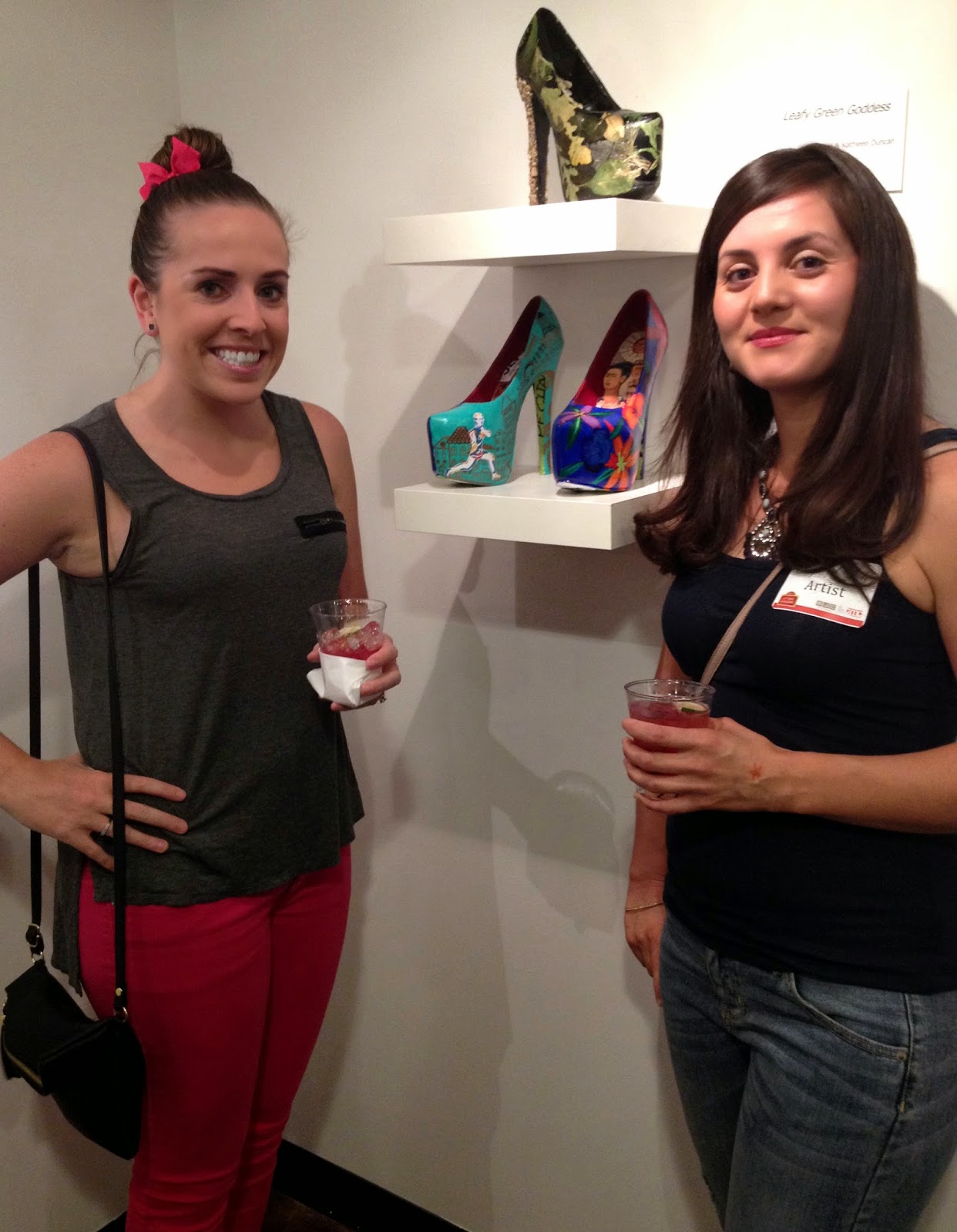 Life's little something extra... Inspired Soles art exhibit