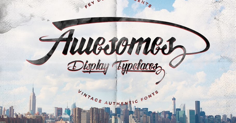 Awesome Bold Display Font - Free For Commercial Use | Free Script Fonts