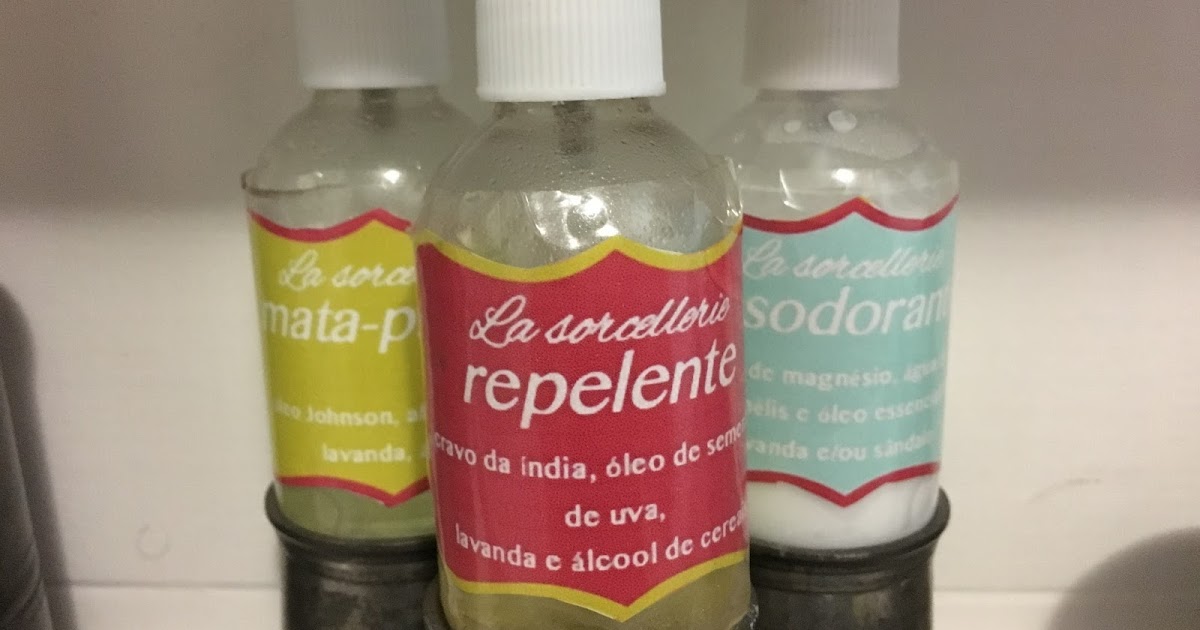 Receitas para inglês ver Repelente (caseiro)