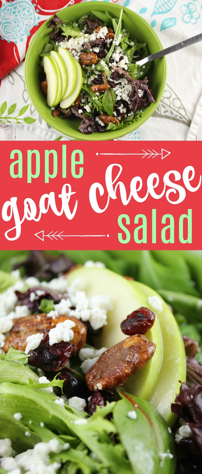 Recipe + Review Copycat Apple Goat Cheese Salad at Spoon & Cellar