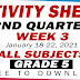 GRADE 5 ACTIVITY SHEETS (2nd Quarter: WEEK 3)