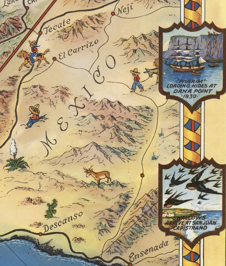 Map of the Week Pictorial Maps from the La Jolla Map Museum