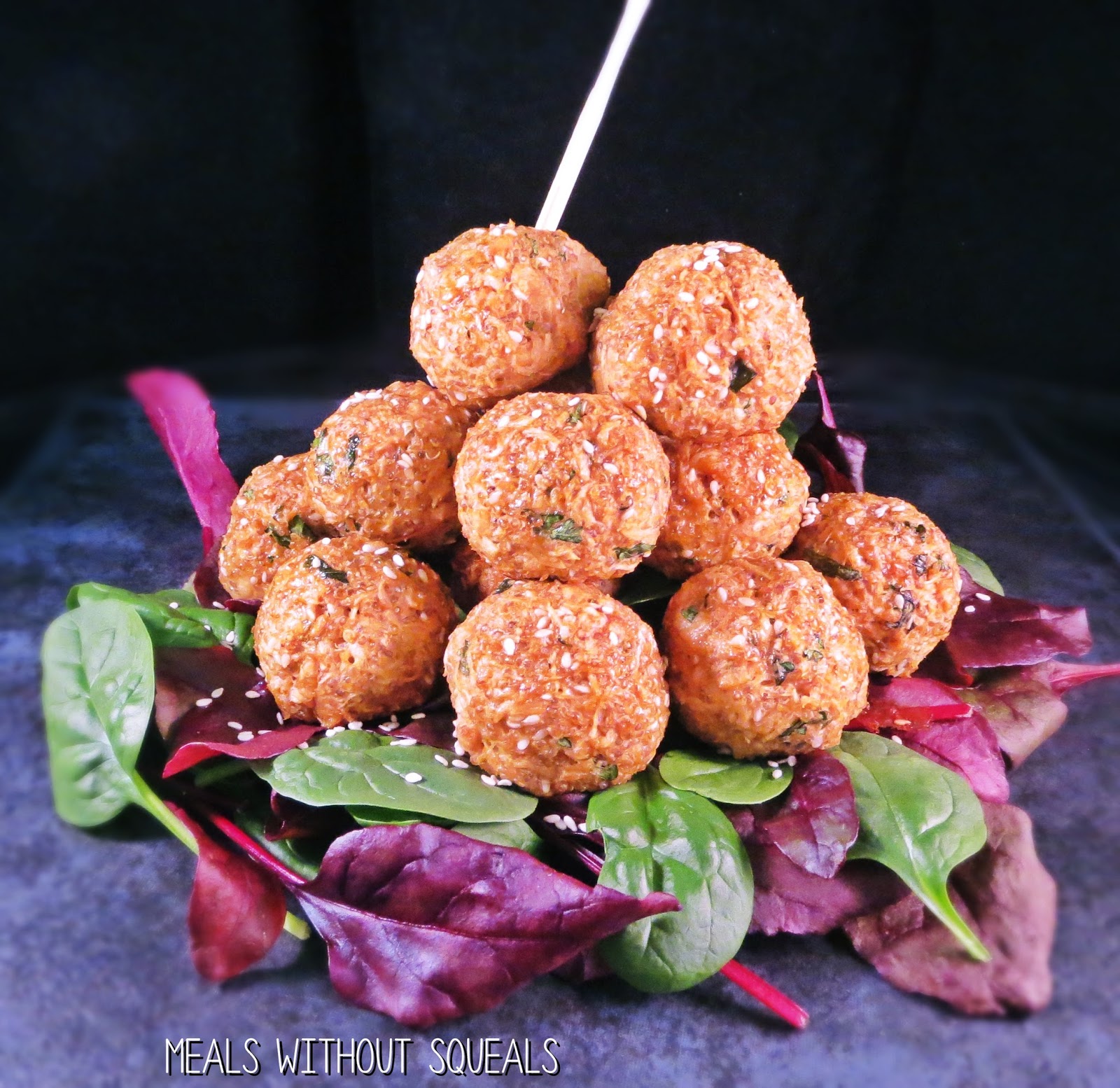 meals without squeals Vegan Chicken and Quinoa Balls