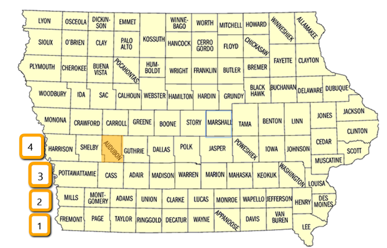 Retiring Guy's Digest Population loss in rural Iowa Audubon County