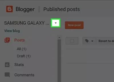 Blogger طريقة حذف مدونتك على Blogger