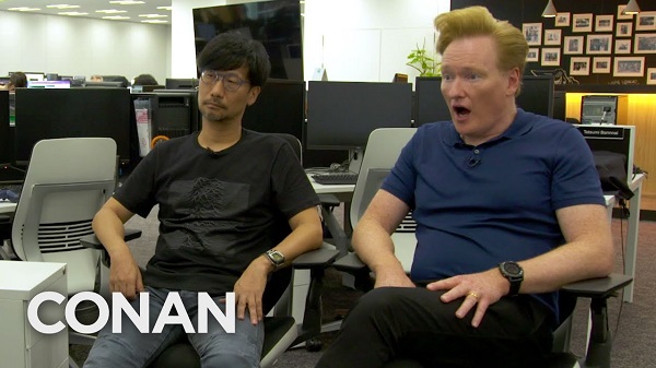 الكوميدي الشهير Conan يزور أستوديو Hideo Kojima و يجرب لعبة Death Stranding 