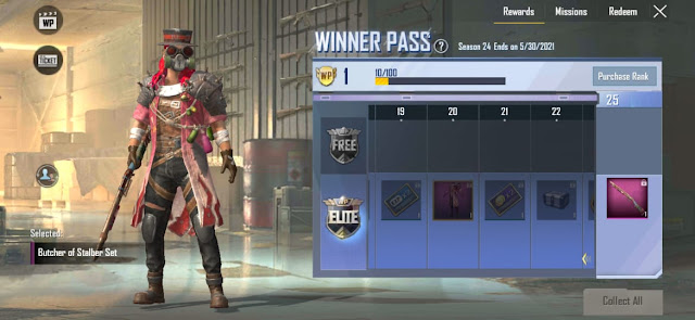 PUBG Mobile Lite WP Season 24 out check 1 to 30 rewards PUBG Mobile Lite WP Season 24 out check 1 to 30 rewards