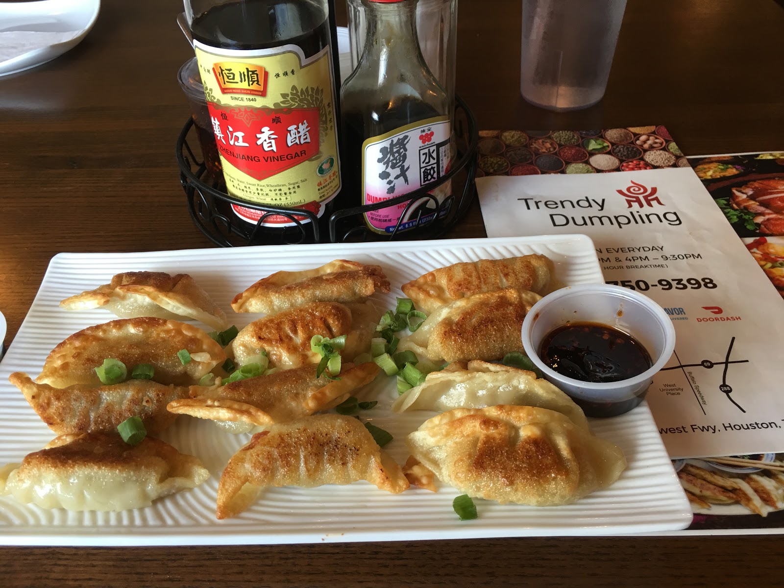 Houston Food Explorers Dumplings Chinese Style at Trendy Dumplings