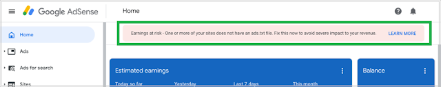Ads.txt File Adsense | How To Fix Ads.txt In Blogger Website