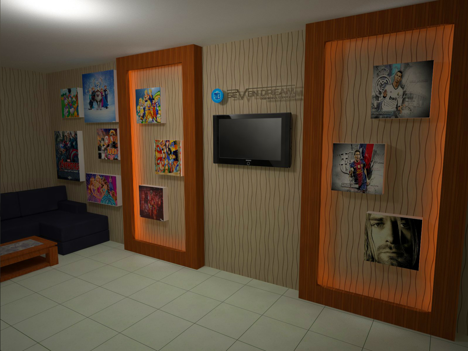 Fatrin Portfolio Office Seven Day Interior Design