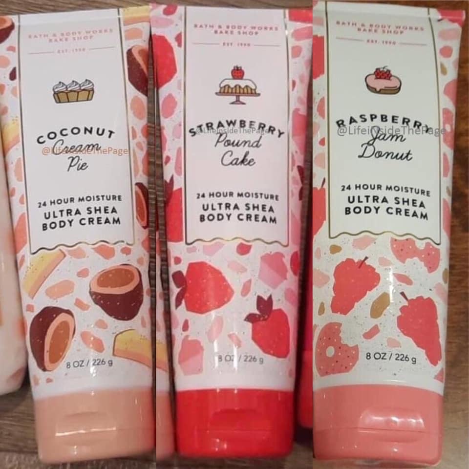Life Inside the Page Bath & Body Works New Raspberry Jam Donut Body