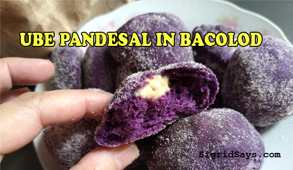 ube pandesal in Bacolod - Bacolod blogger - Bacolod food blogger - Bacolod City - Maid in Bacolod - food delivery service - breads - Bacolod bakeshop - homebakers - Bacolod homebakers - home-based business - ube pandesal recipe - cheesy ube pandesal - cheese filling - brown paper bag