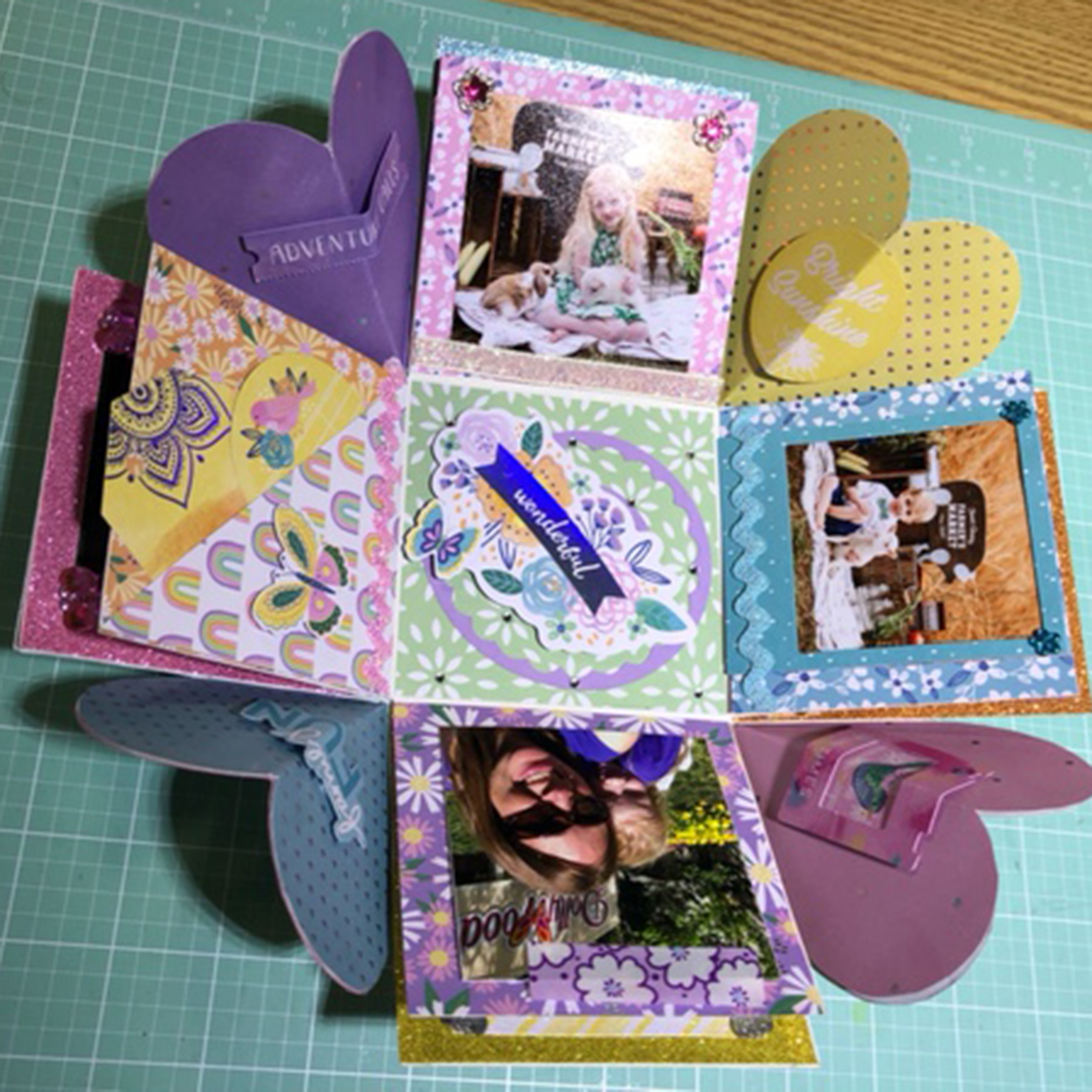 Memory Explosion Box Examples from Friends Paige Taylor Evans