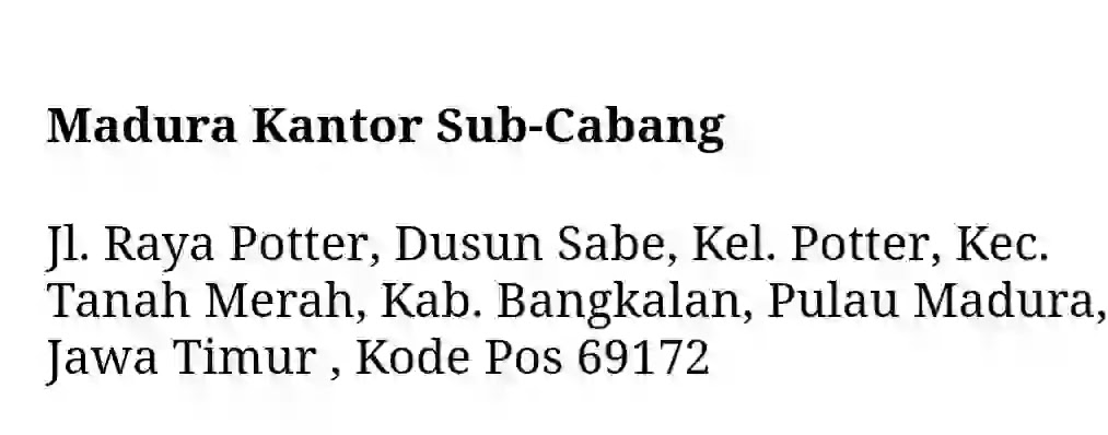 Cek Paket Alamat No Tlp Sap Express Madura