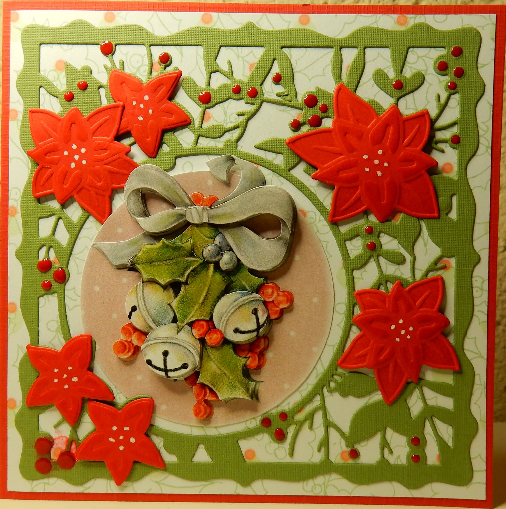 Hetty's Knutselhokkie! Jeanine's Art Christmas Flowers