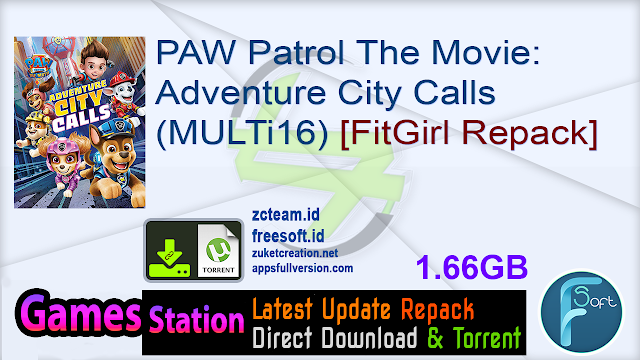 PAW Patrol The Movie: Adventure City Calls (MULTi16) [FitGirl Repack]