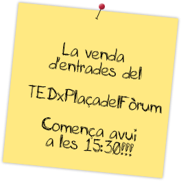 TEDxPlaçadelFòrum, el primer TEDx de la Ciutat de Tarragona