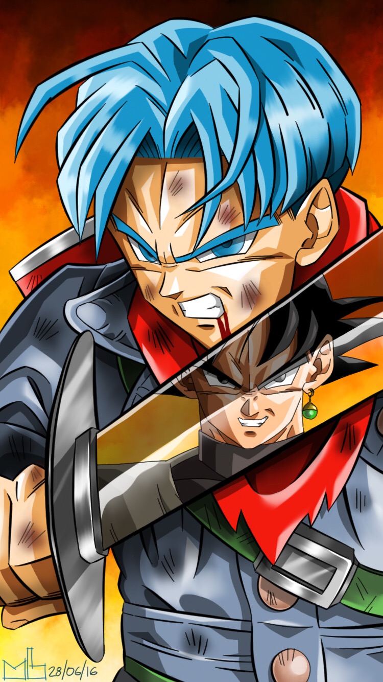 MARIOBOY Trunks vs Gokú Black... Hopeless!