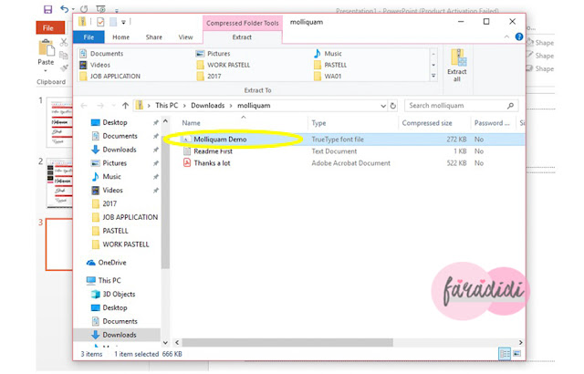 Cara Install Dan Download Font Cantik