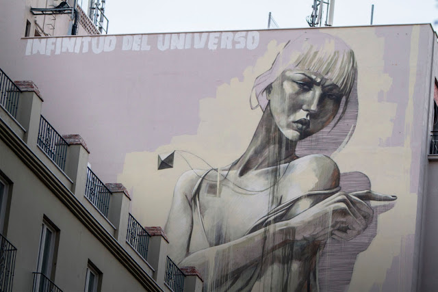 South African Painter Faith47 Newest Mural On The Streets Of Malaga, Spain For Maus Malaga Urban Art Festival. 1