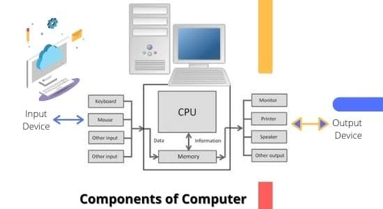 Components of computer system | कंप्यूटर सिस्टम के घटक