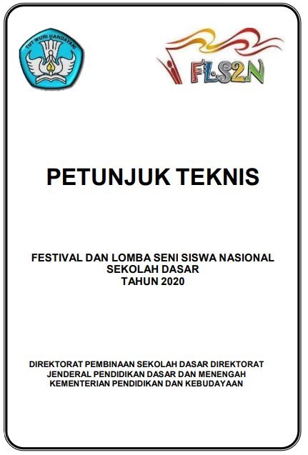 Download Juknis Fls2n Tingkat Sd Terbaru 2020 Info Gtk Dapodik