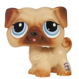 Littlest Pet Shop Pet Pairs Pug (#1313) Pet