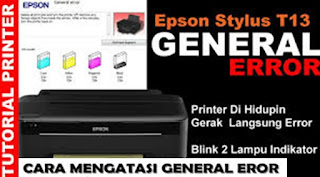 General Error Printer T13